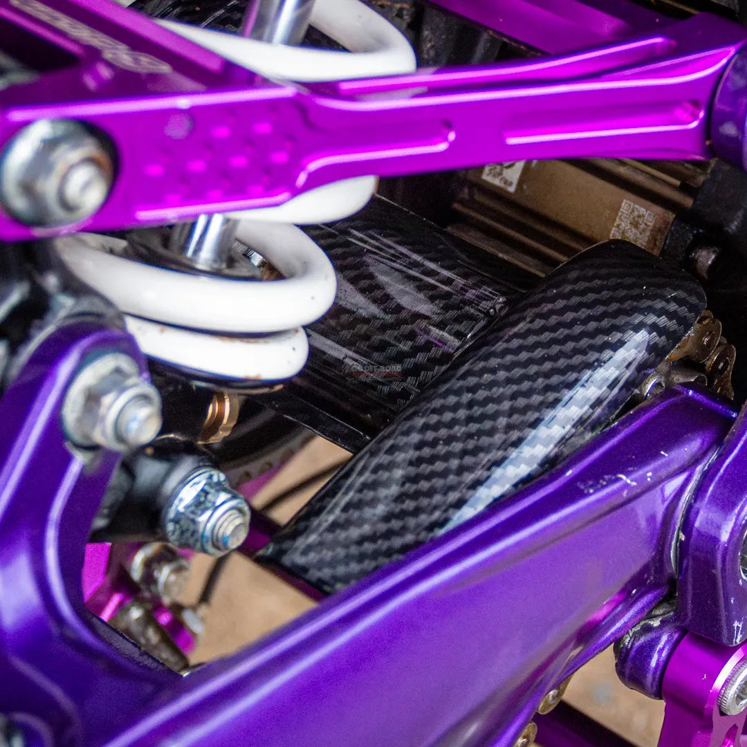 Sur Ron Light Bee Jackshaft Cover Guard - Carbon - Go Off Road Barnsley