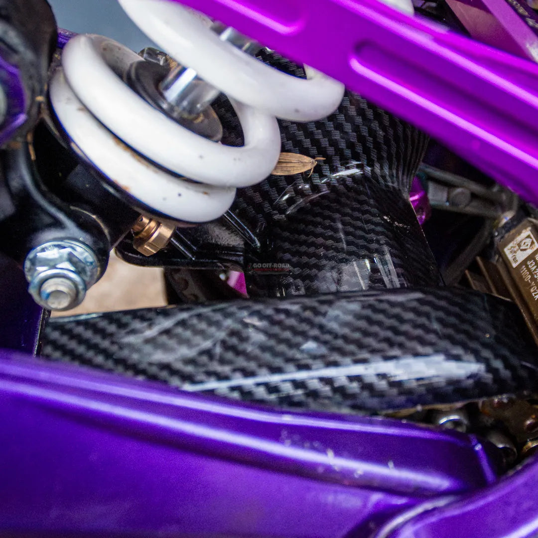 Sur Ron Light Bee Jackshaft Cover Guard - Carbon - Go Off Road Barnsley