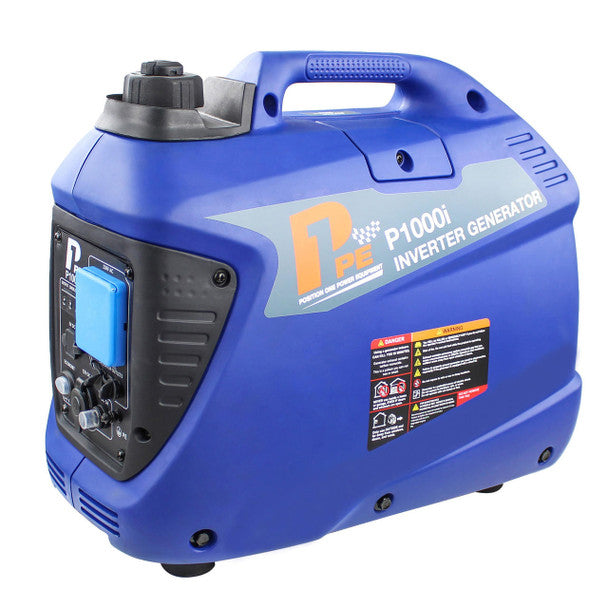 P1 1000W / 1kW Petrol Inverter Suitcase Generator, Lightweight & Quiet Running with DC & USB Outputs | P1000i