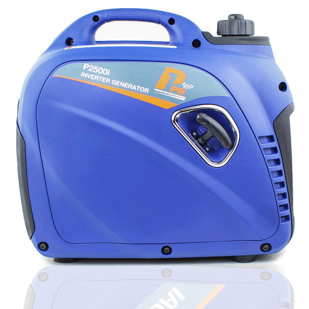 P1 2200W / 2.2kW Petrol Invertor Generator, Portable, Lightweight Suitcase Style with DC & USB | P2500i