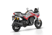 Side profile of QJMotor SRK 125 E mini naked automatic bike