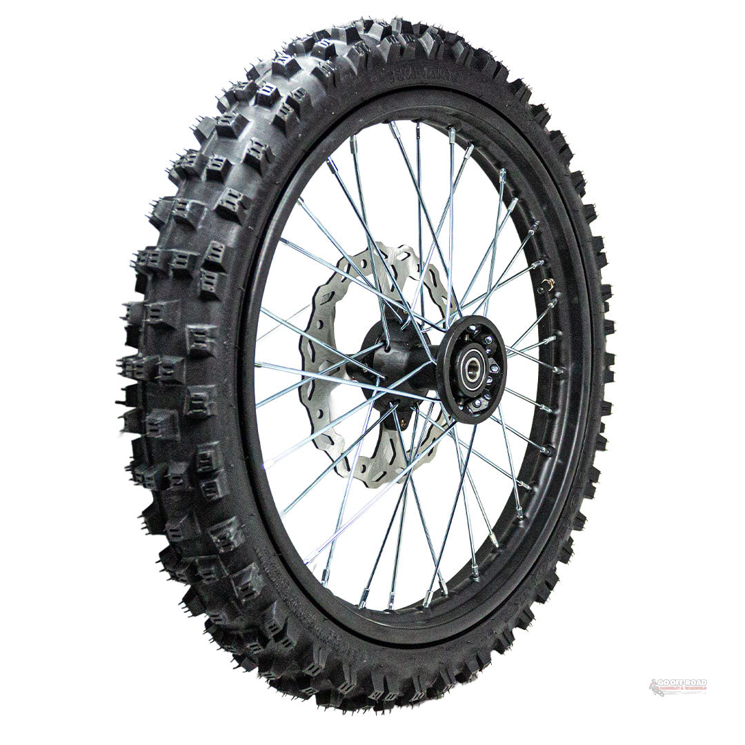 17" Front Pit Bike Wheel & Tyre