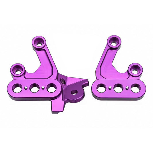 Sur Ron Light Bee Foot Peg Brackets Purple Pair