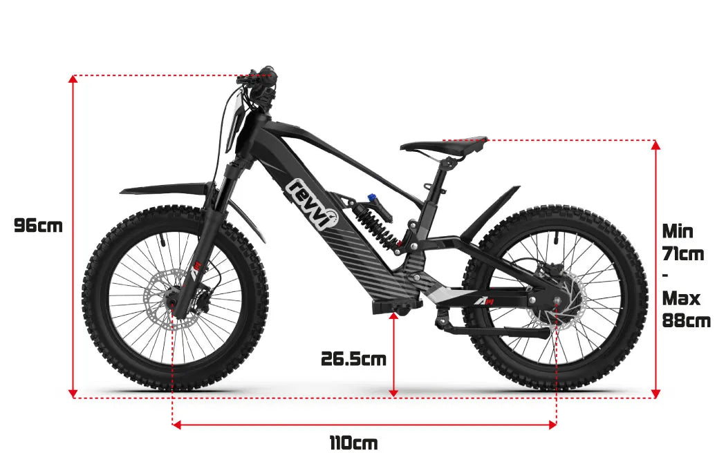 REVVI 20" Plus ELECTRIC BIKE - PREORDER (Delivery Expected Late August 2026)