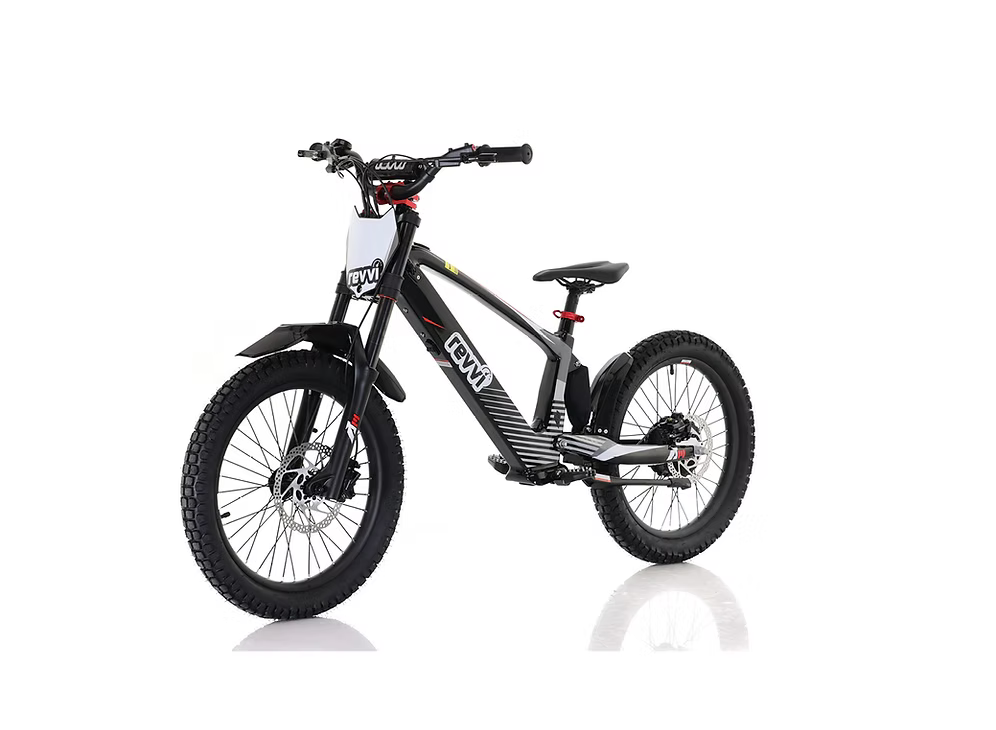 REVVI 20” ELECTRIC BIKE - Black Color - Go Off Road Barnsley