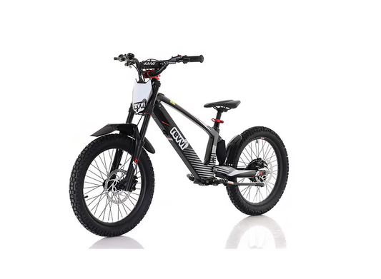 REVVI 20” ELECTRIC BIKE - Black Color - Go Off Road Barnsley