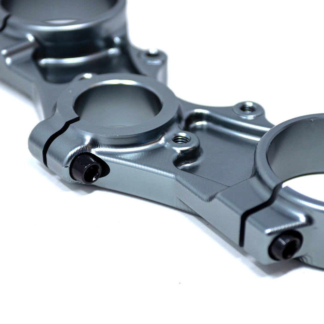 Rfloxa Standard Silver Triple Clamps