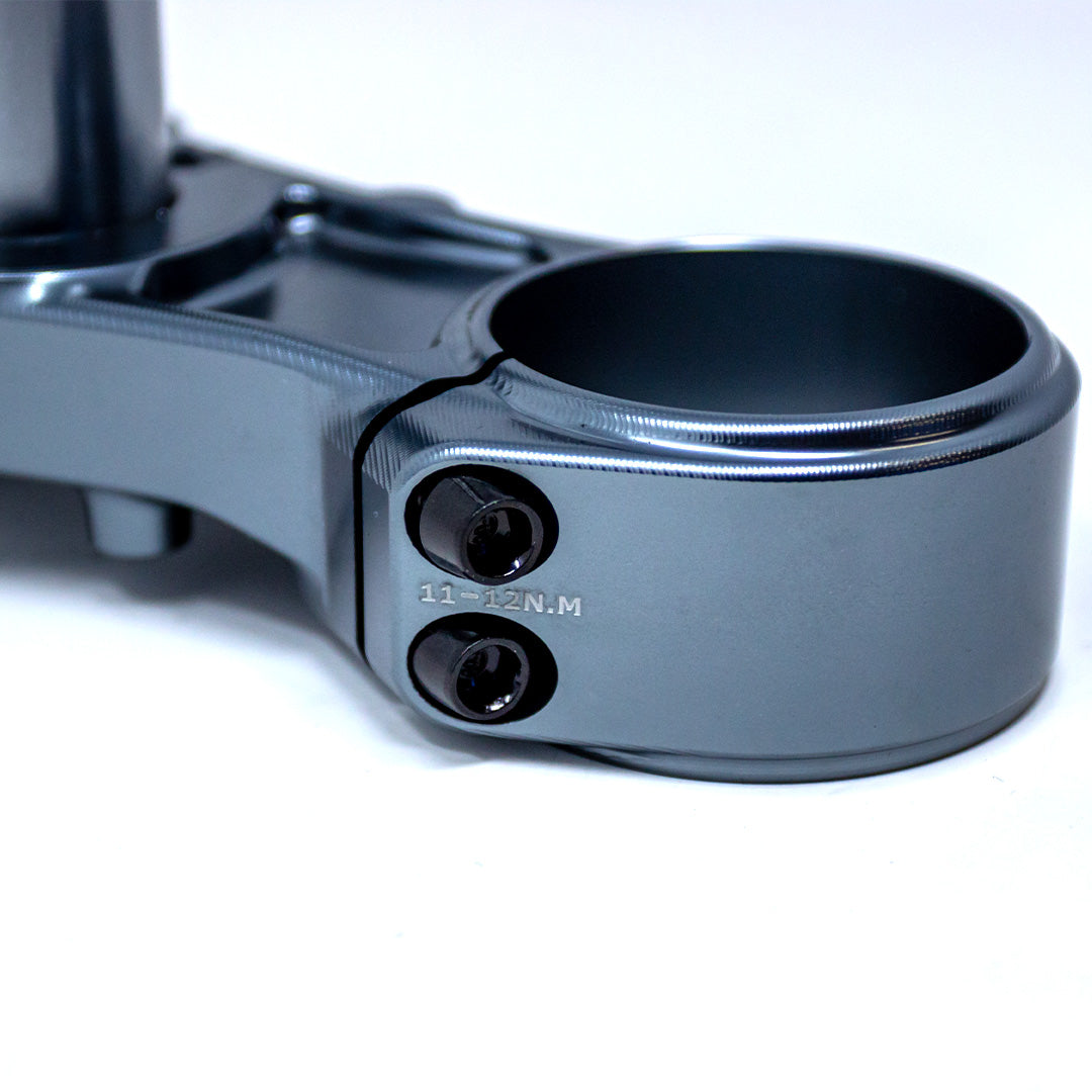 Rfloxa Standard Silver Triple Clamps