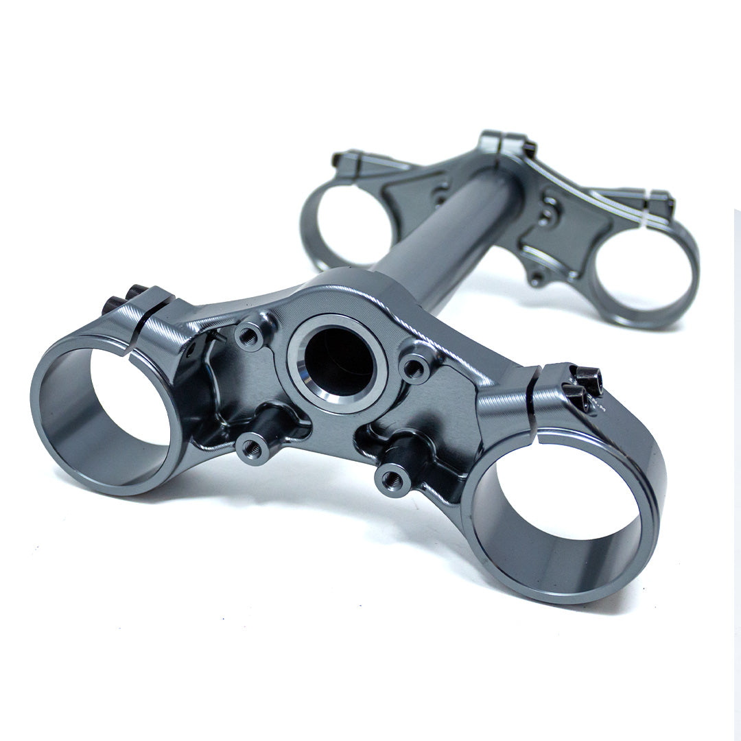 Rfloxa Standard Silver Triple Clamps
