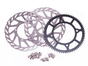 EBOX SUPERMOTO WHEELS & TYRE SET 12"/12"