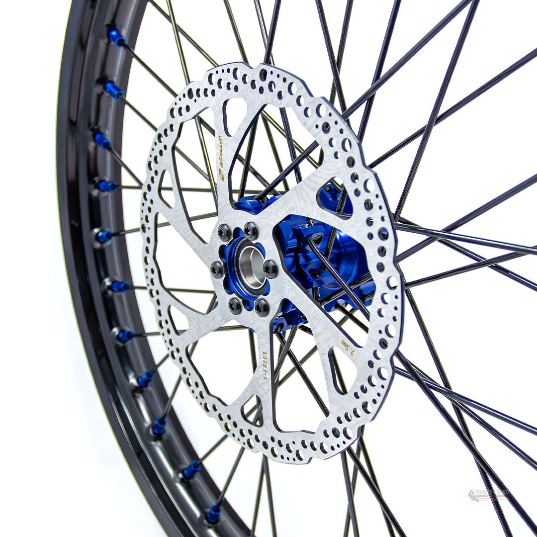 Warp 9 Sur Ron Light Bee Front Wheel Blue 19"