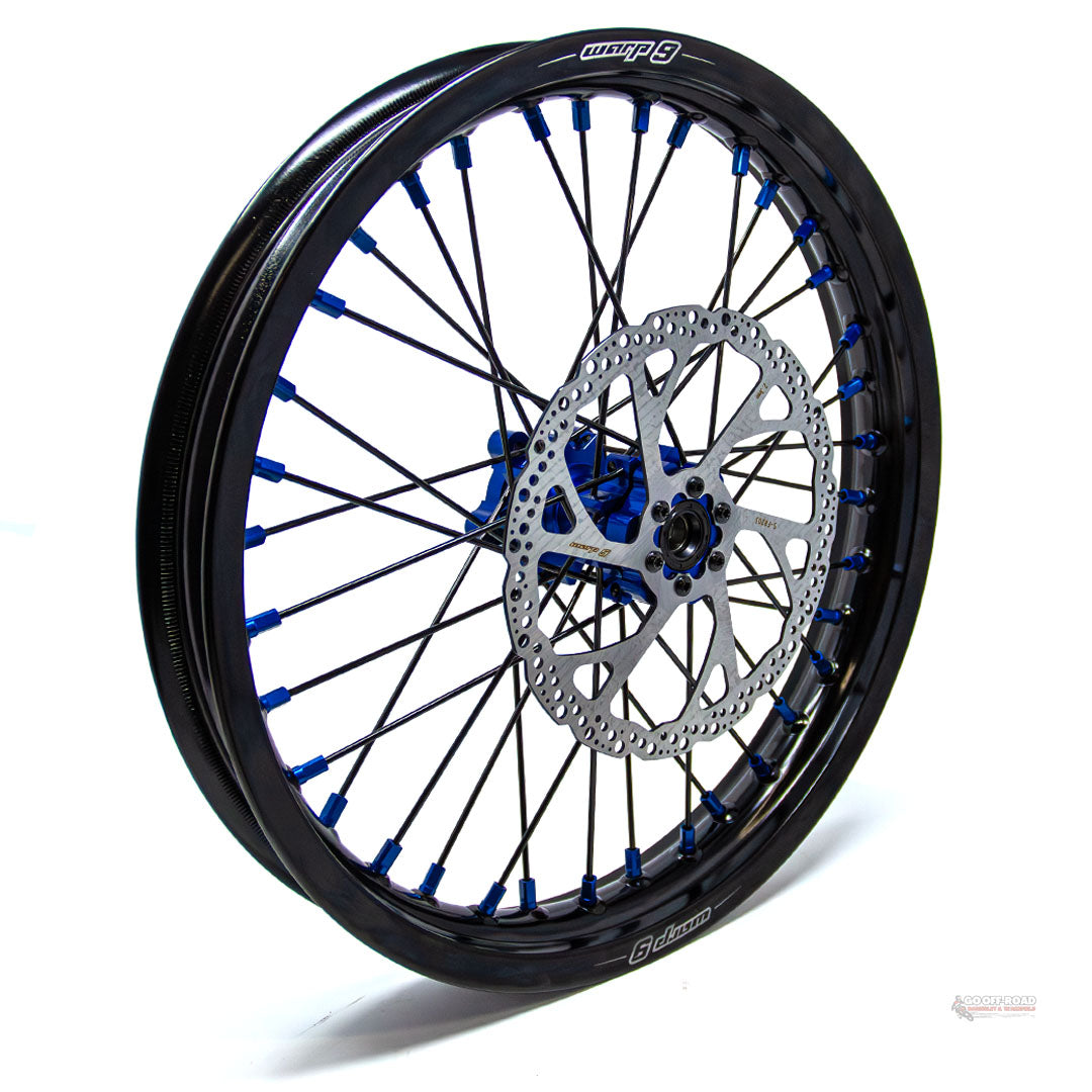 Warp 9 Sur Ron Light Bee Rear Wheel Blue 16"