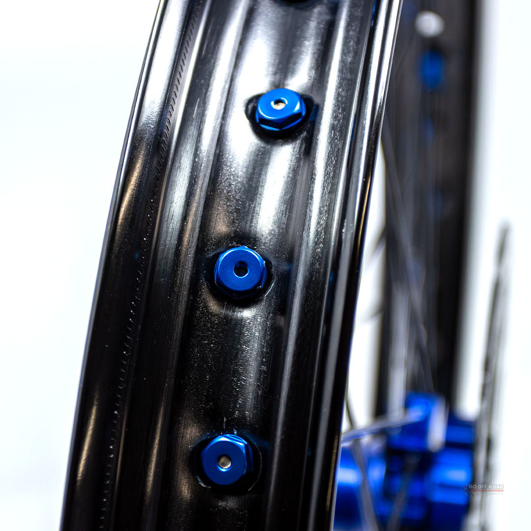 Warp 9 Sur Ron Light Bee Rear Wheel Blue 16"