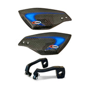PRO-CARBON HAND GUARDS – 100% CARBON FIBRE – FITTING KIT INCLUDED - Go Off Road Barnsley
