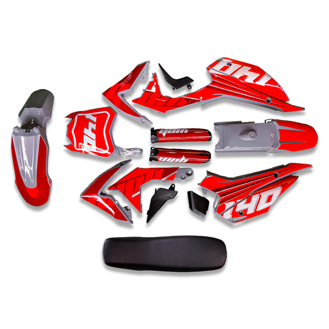 WPB 140 RACE PLASTICS, GRAPHICS & SEAT KIT